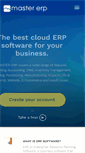 Mobile Screenshot of master-erp.com